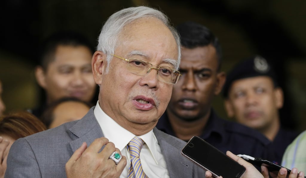 Najib Razak, Malaysia’s former prime minister. Photo: Bloomberg Najib Razak, Malaysia’s former prime minister. Photo: Bloomberg