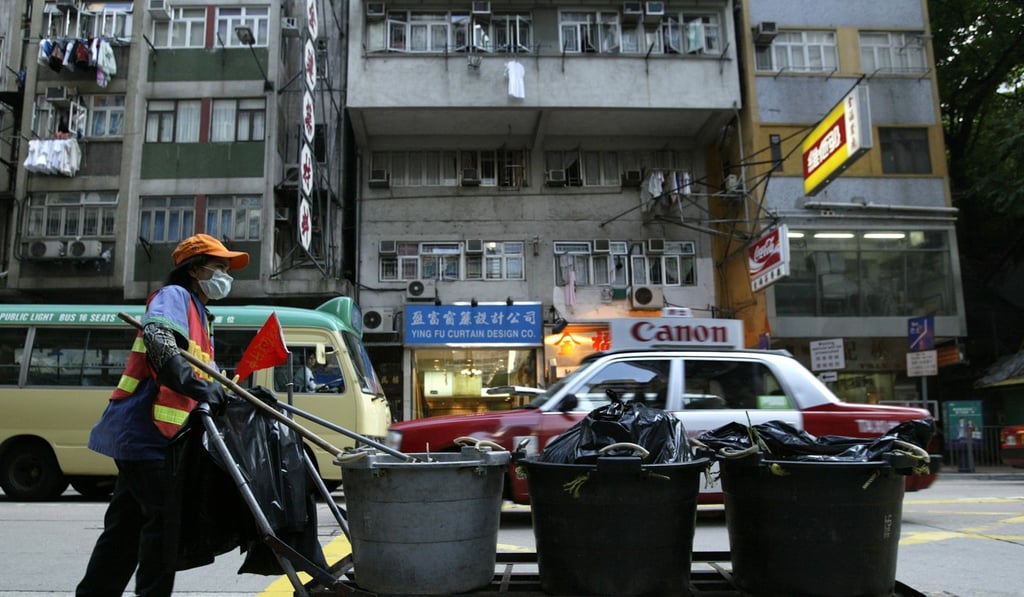 Street cleaning may well become an automated job in the future. Photo: Dickson Lee