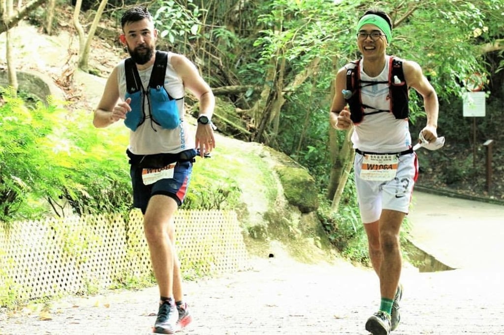 Steve Carr (left) is a runner himself, and not only an organiser. Photo: Handout