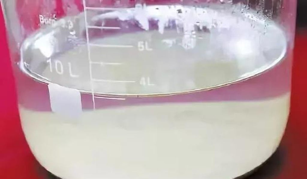 The “extremely precious liquid” is believed to be a wine made from fermented grain. Photo: Baidu