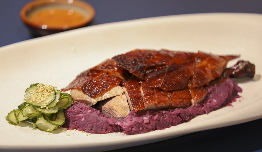 Roast goose at John Anthony. Photo: Antony Dickson