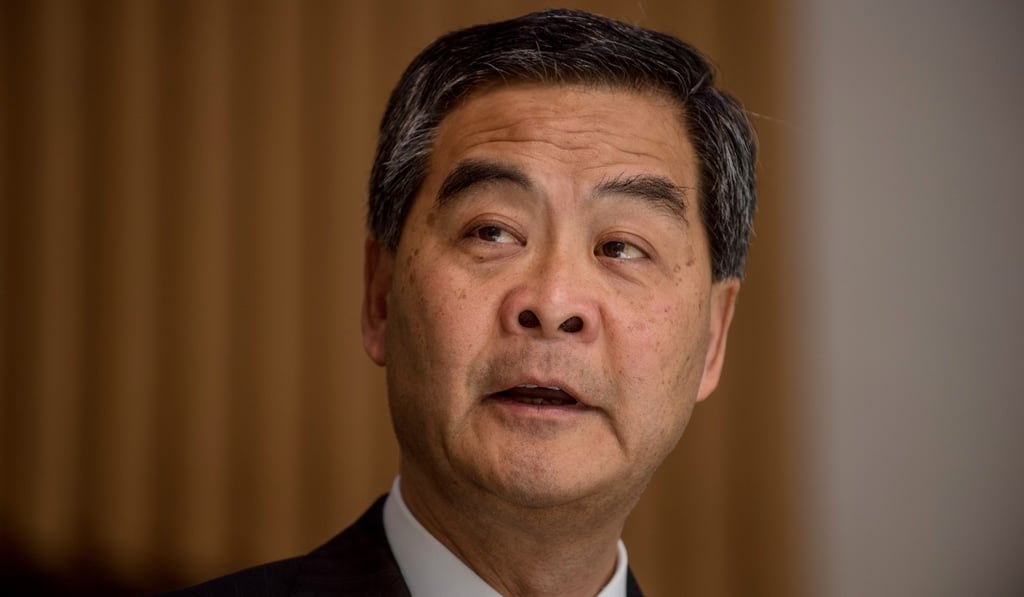 Hong Kong’s former chief executive Leung Chun-ying imposed a “zero quota” on mothers from mainland China giving birth in Hong Kong. Photo: Bloomberg