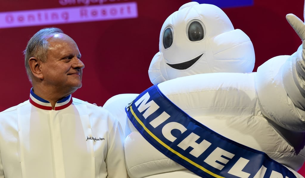 Two restaurants run by legendary French chef Joel Robuchon (left), who died in August, won awards. Photo: AFP
