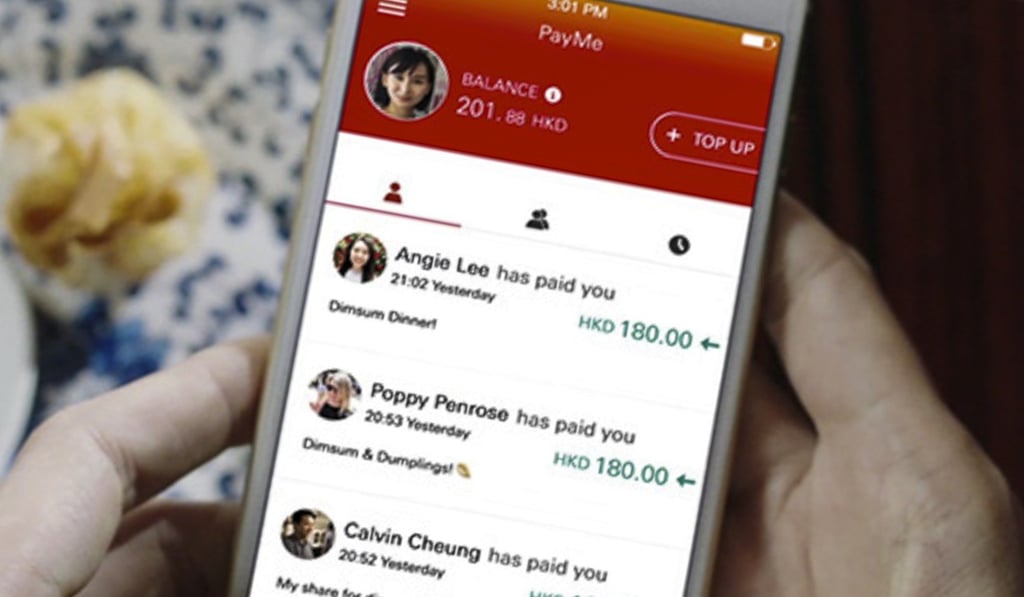 The bank stressed that PayMe was still secure. Photo: HSBC