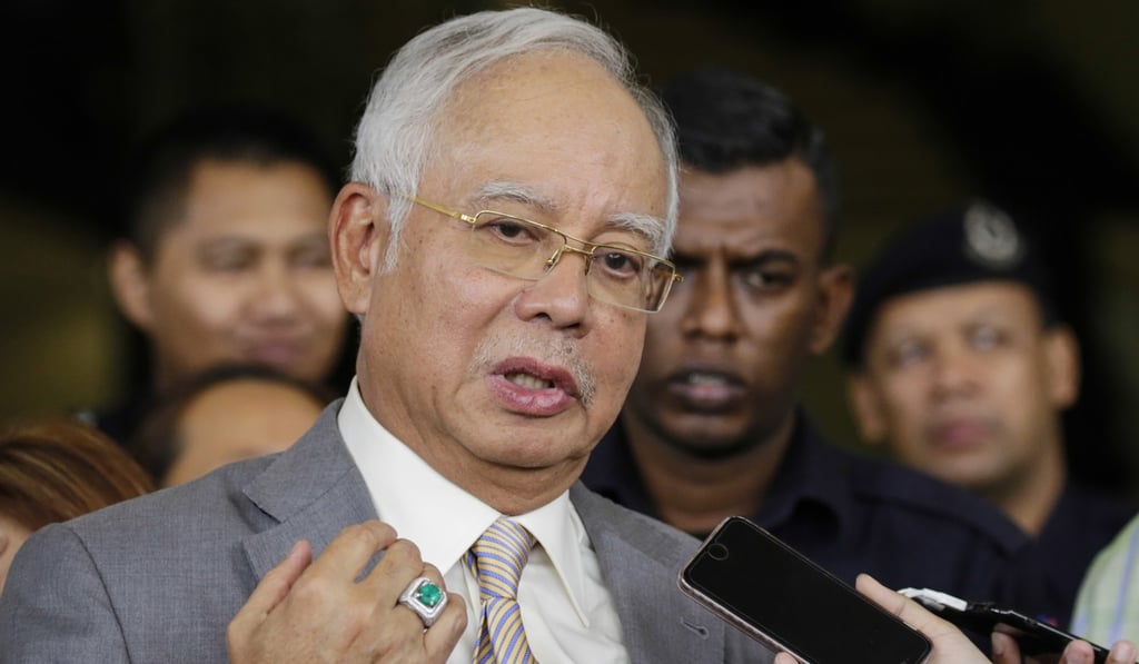 Malaysia’s former prime minister Najib Razak. Photo: Bloomberg