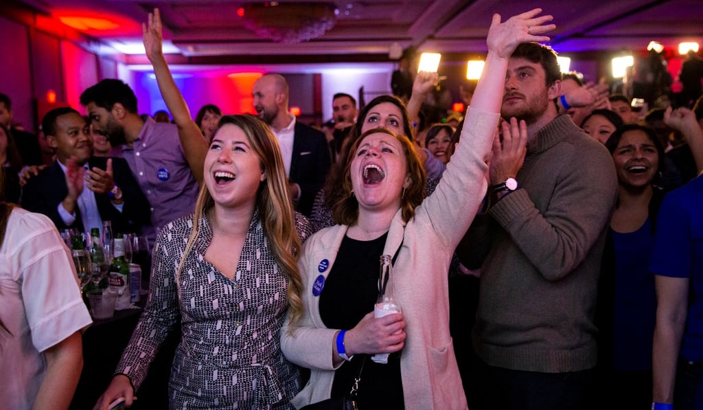 The much-vaunted ‘blue wave’ of Democrats was little more than a ripple. Photo: Reuters