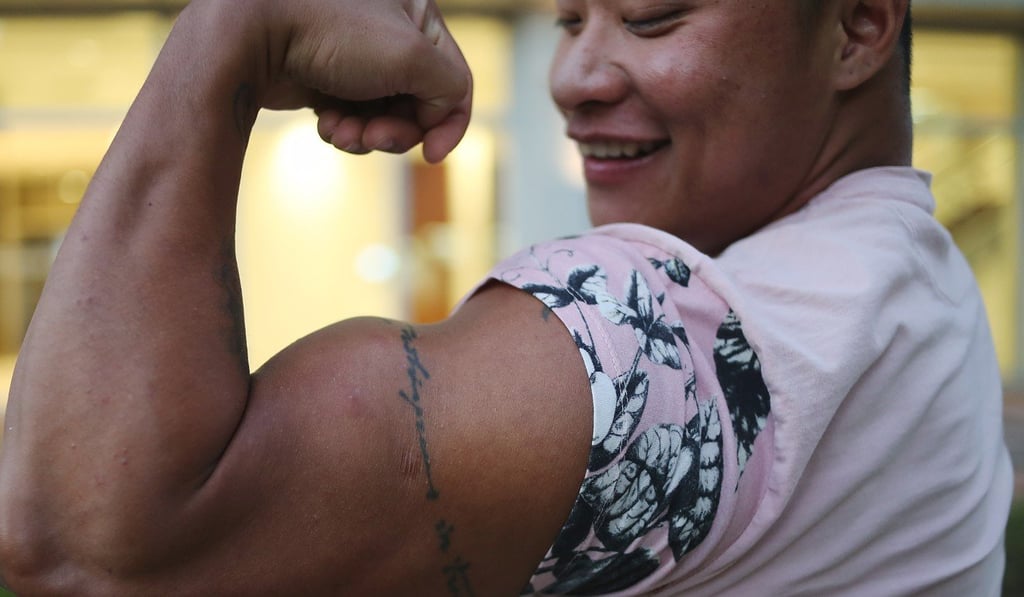 Siufung Law sees muscles as ‘genderless’ since both men and women have the same muscle anatomy. Photo: Winson Wong