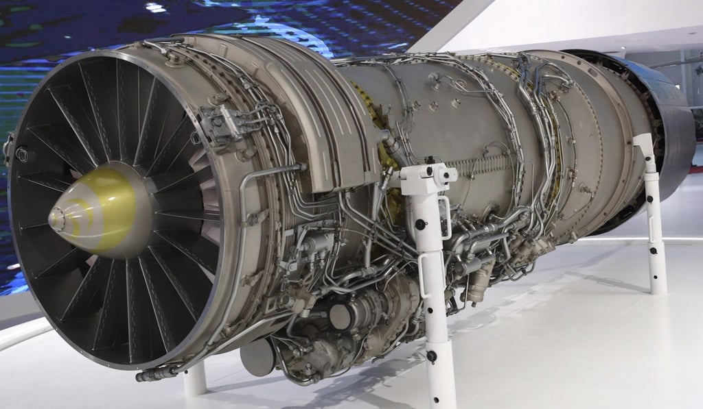 The WS-10 Taihang engine, which is used by the J-10B, makes the spectacular manoeuvrability of the fighter jet possible. Photo: Dickson Lee