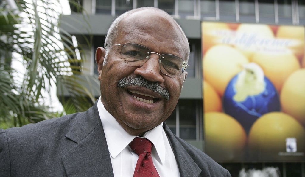 Former Fijian prime minister Sitiveni Rabuka. Photo: AFP