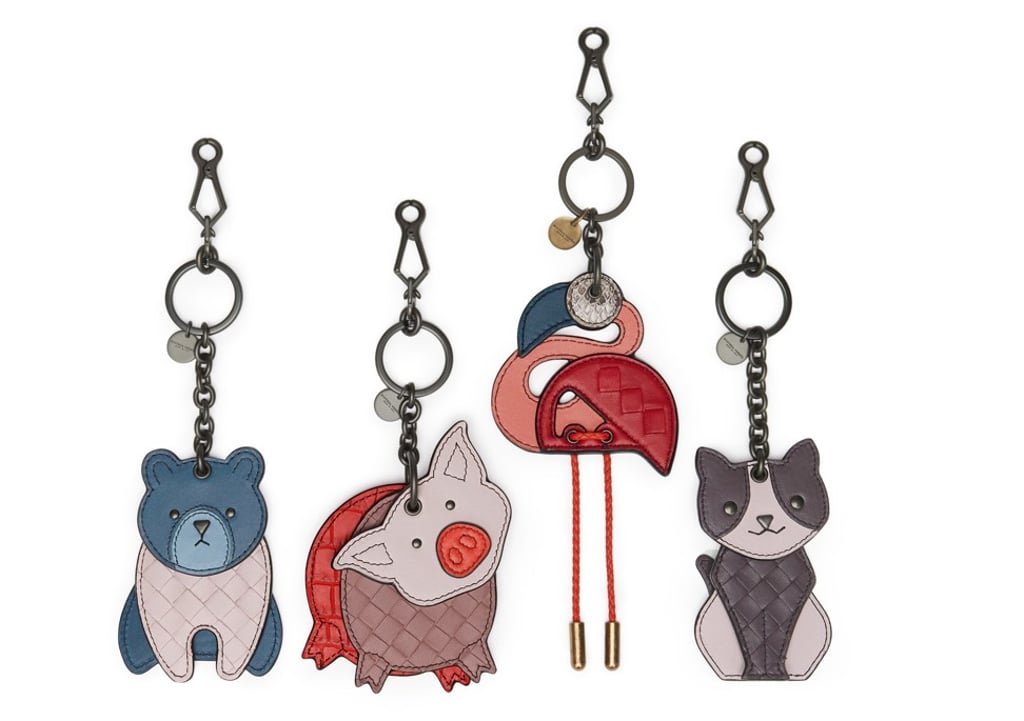 Bottega Veneta’s animal charms. Bottega Veneta’s animal charms.