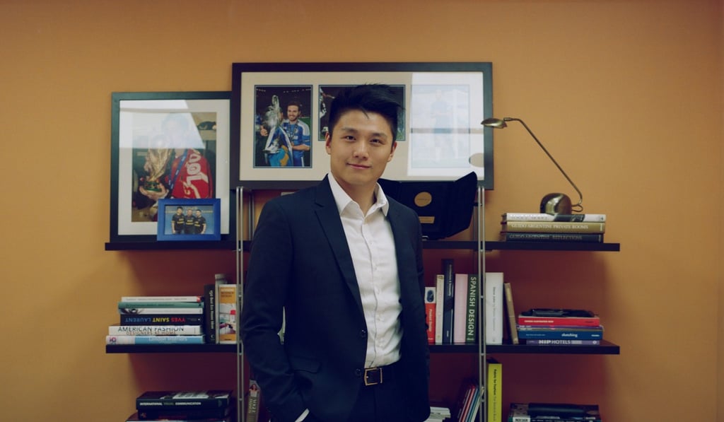 Jason Sze, a passionate Real Madrid soccer fan and co-founder and CEO of 433 Token. Photo: Abdela Igmirien