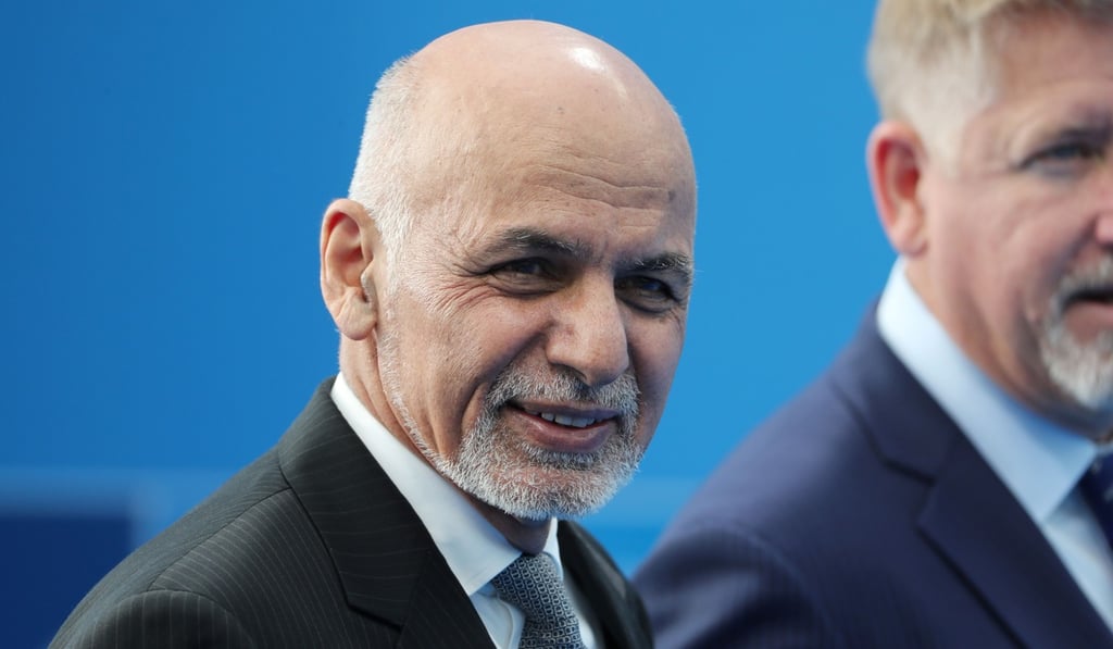 Afghanistan’s President Ashraf Ghani in July. Photo: AFP Afghanistan’s President Ashraf Ghani in July. Photo: AFP