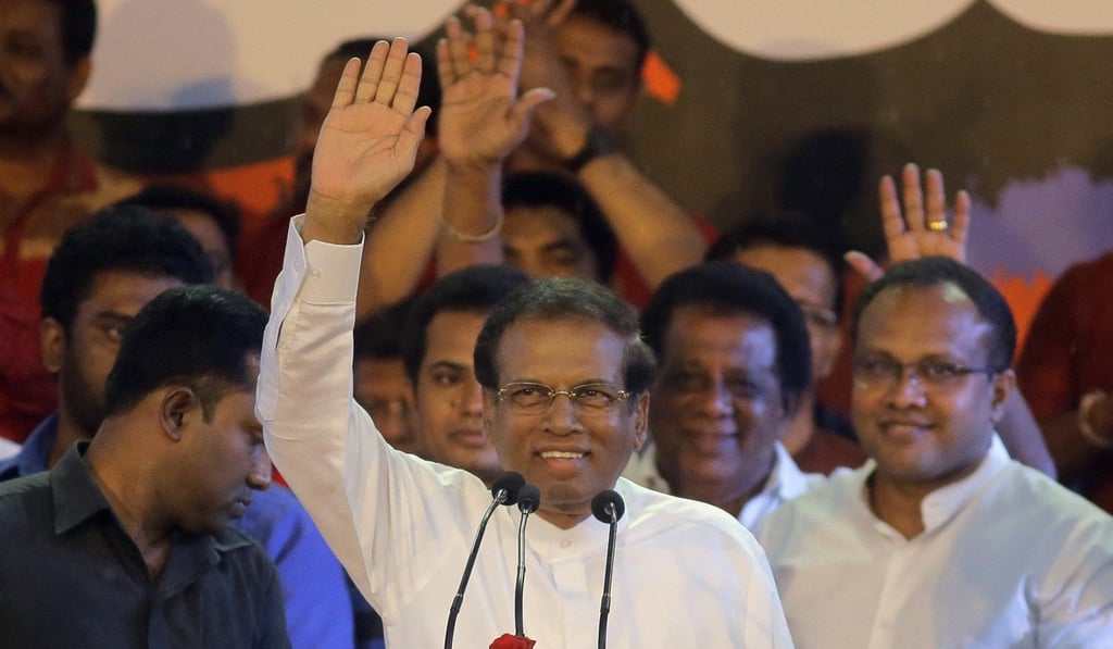Sri Lankan President Maithripala Sirisena. Photo: AP