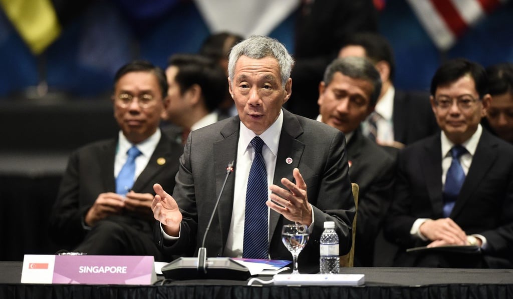 Singapore’ Prime Minister Lee Hsien Loong said Asean and China have deepened mutual trust and managed differences peacefully. Photo: AFP