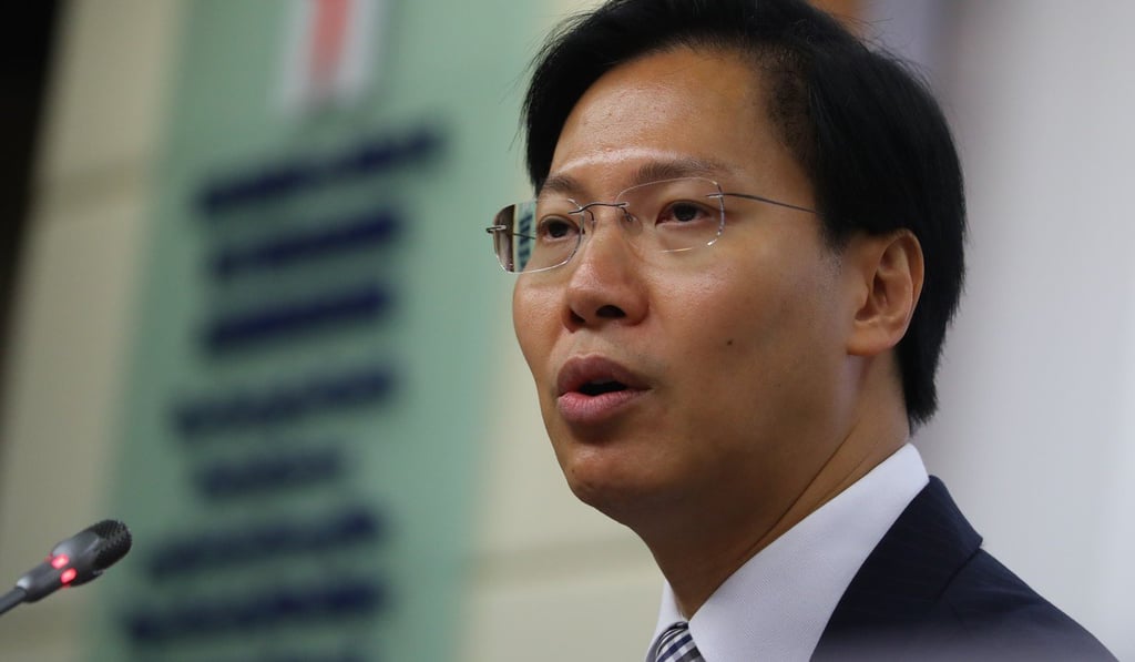 Dr Jeff Lee said the law covered all kinds of sale and supply, irrespective of whether payment is involved. Photo: Edmond So