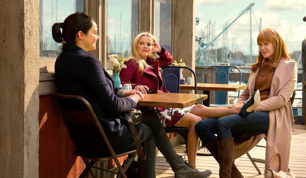 Shailene Woodley enjoyed working with Reese Witherspoon (centre) and Nicole Kidman in ‘Big Little Lies’. Photo: HBO