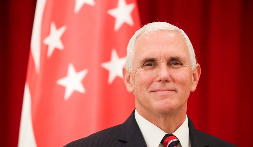 US Vice-President Mike Pence has stressed the US commitment to the Asia-Pacific. Photo: Reuters.