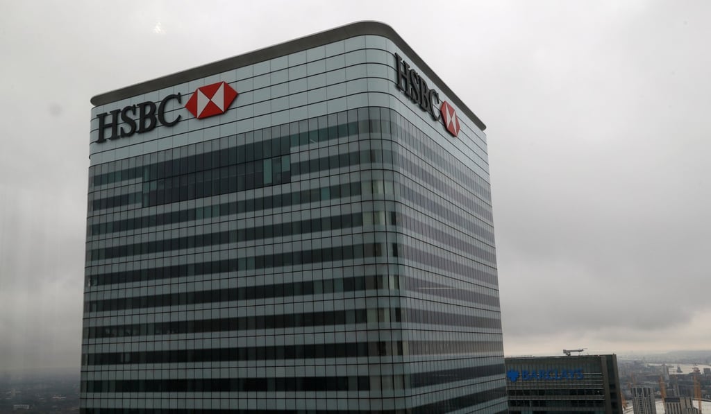 File photo of the HSBC and Barclays buildings in Canary Wharf, London. Photo: Reuters