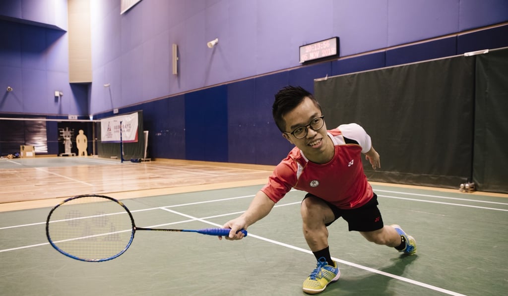 Wong trains 12 hours a week, but he plans to increase the number to 16 to 18 in order to make it to the Tokyo Paralympics in 2020. Photo: Deon Wong