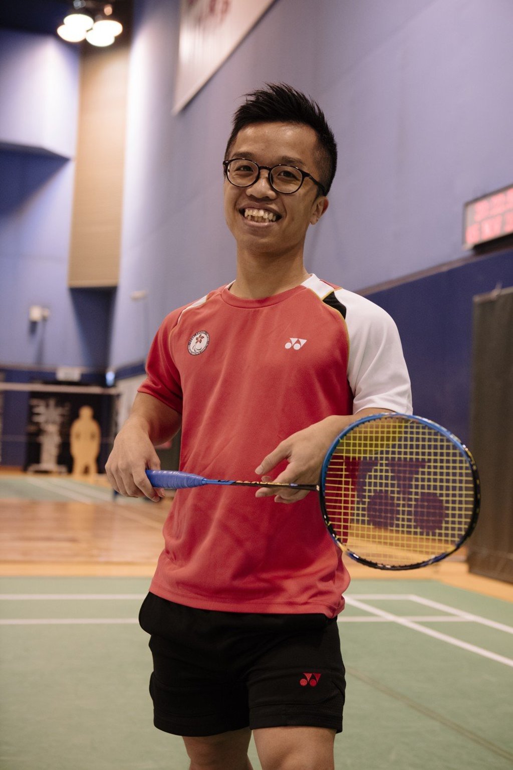 Wong’s down-to-earth attitude and positive outlook help him overcome the challenges of life as a disabled athlete. Photo: Deon Wong