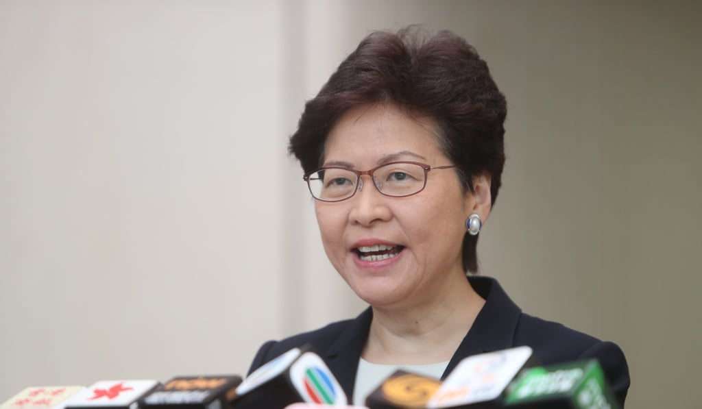 Carrie Lam said the US enjoyed an annual US$34.5 billion trade surplus with Hong Kong. Photo: Winson Wong