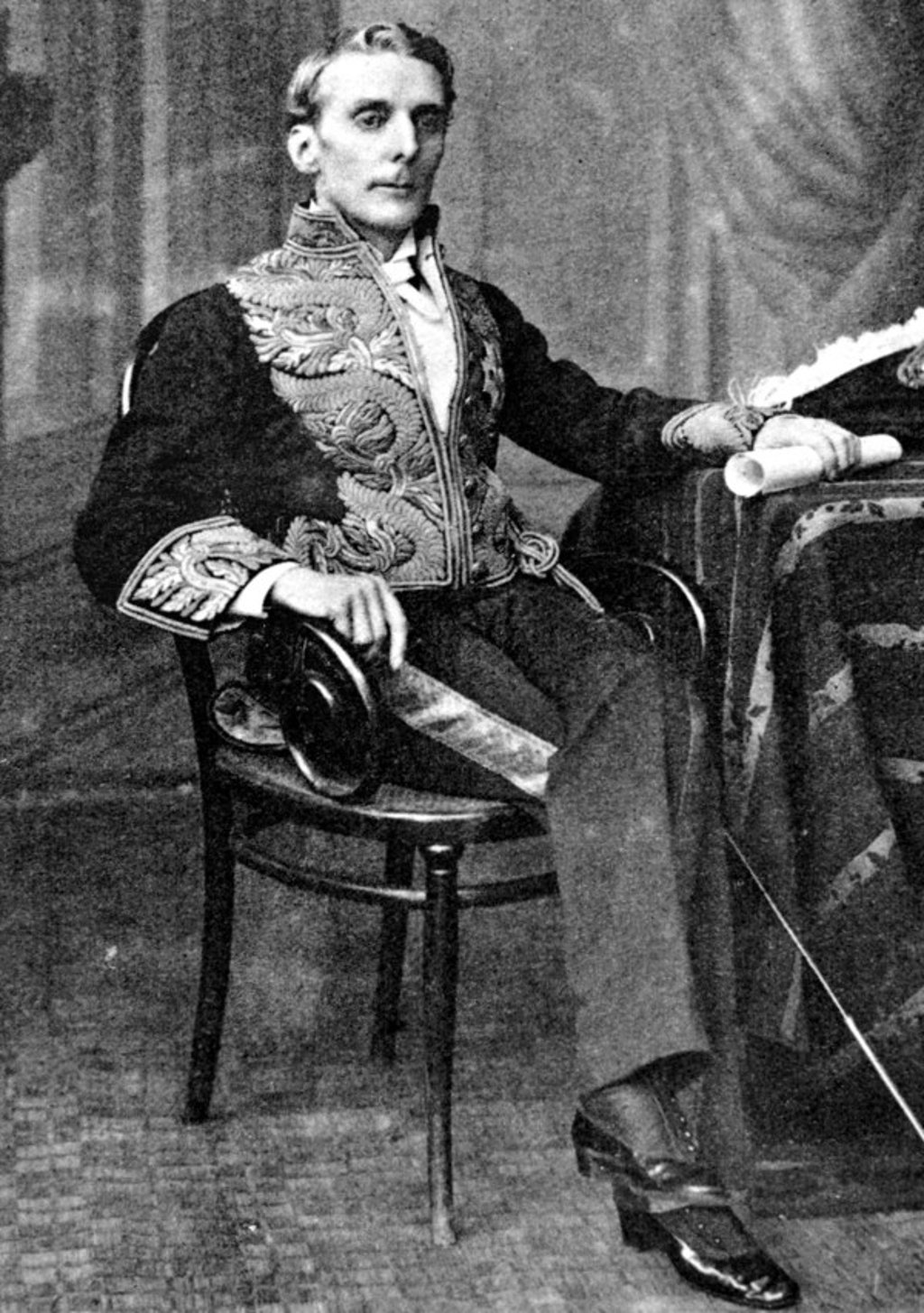 Sir John Pope Hennessy, governor of Hong Kong from 1877 to 1882.