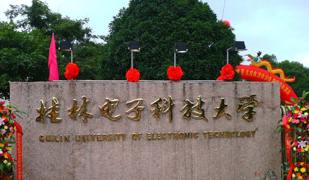 An article published by CCTV described the incident at the Guilin university as “turning back the development of rule by law”. Photo: Handout An article published by CCTV described the incident at the Guilin university as “turning back the development of rule by law”. Photo: Handout