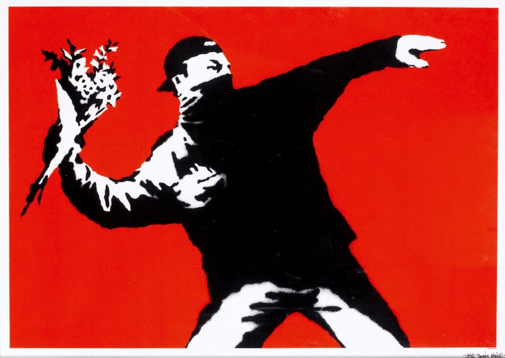 Fancy seeing rare Banksy artwork in Hong Kong – just in case