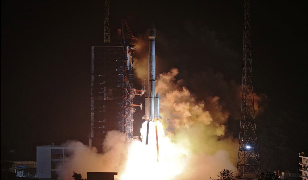 The two latest Beidou-3 satellites were sent into orbit on Monday. Photo: Reuters