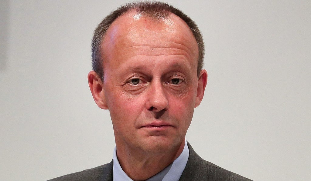 Friedrich Merz is the front runner in the leadership contest for the Christian Democrat Union. Photo: Bloomberg Friedrich Merz is the front runner in the leadership contest for the Christian Democrat Union. Photo: Bloomberg