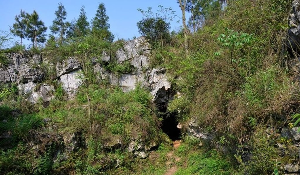 The site of the Guanyindong Cave in Guizhou Province, China. Photo: Marwick et al
