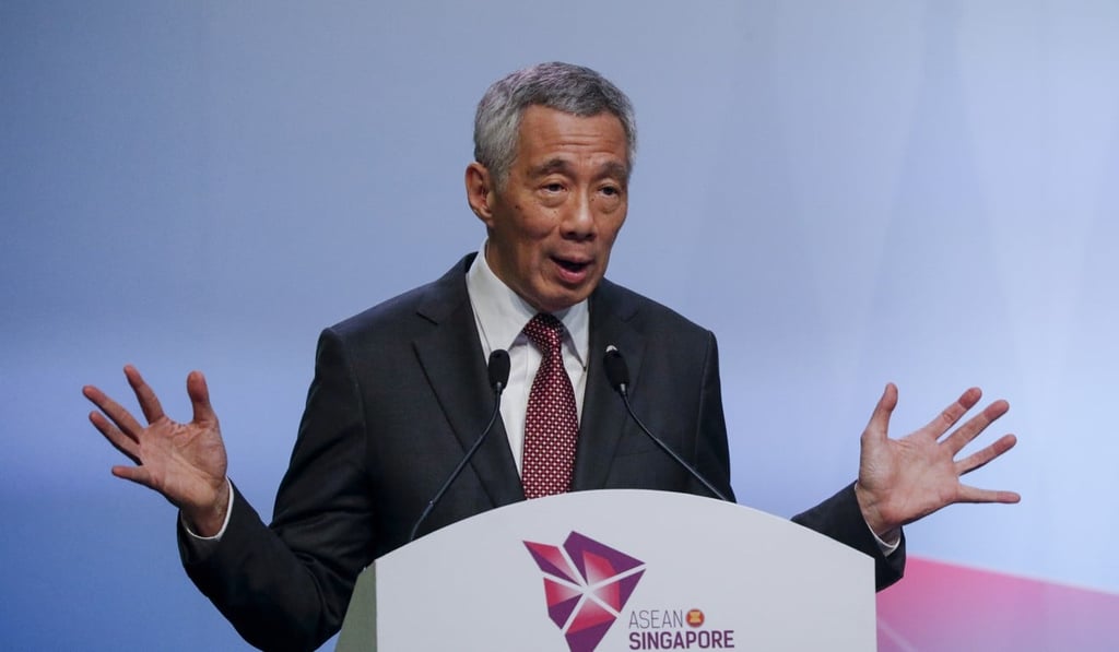 Lee Hsien Loong. photo: EPA