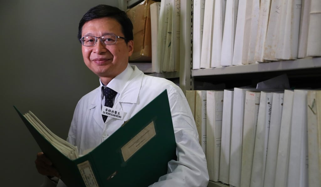 Dr Wong Kam-hung says the gender ratio for cancer might reverse this year or next. Photo: Edmond So