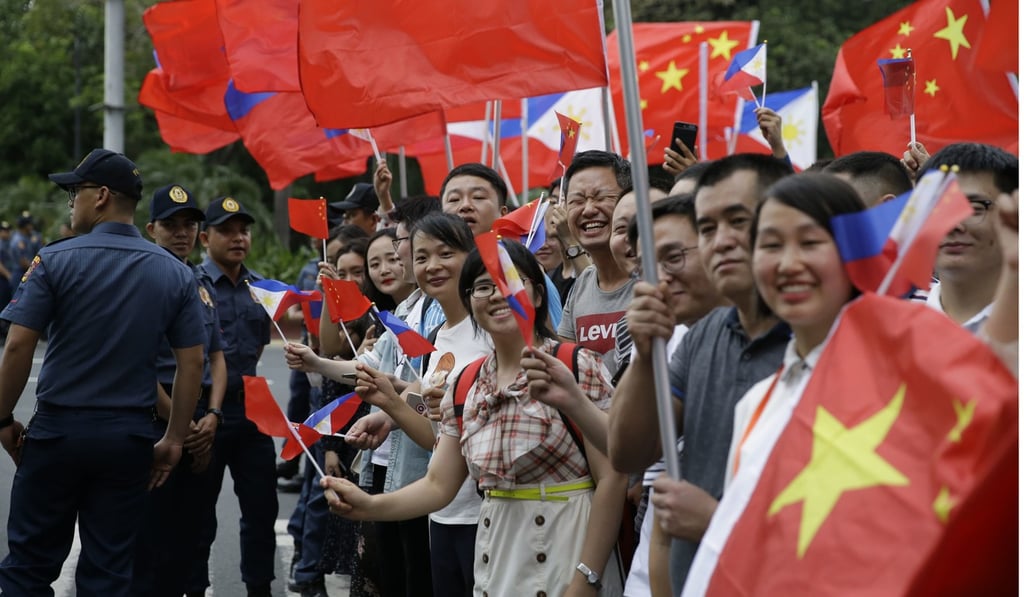 Arroyo said she supported and applauded the strategic and comprehensive relationship her successor Rodrigo Duterte was taking with China. Photo: AP Arroyo said she supported and applauded the strategic and comprehensive relationship her successor Rodrigo Duterte was taking with China. Photo: AP