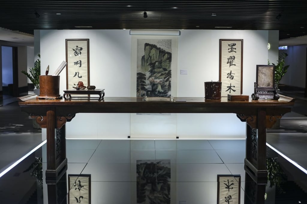 The interior of the Liang Yi Museum in Sheung Wan. Photo: Xiaomei Chen