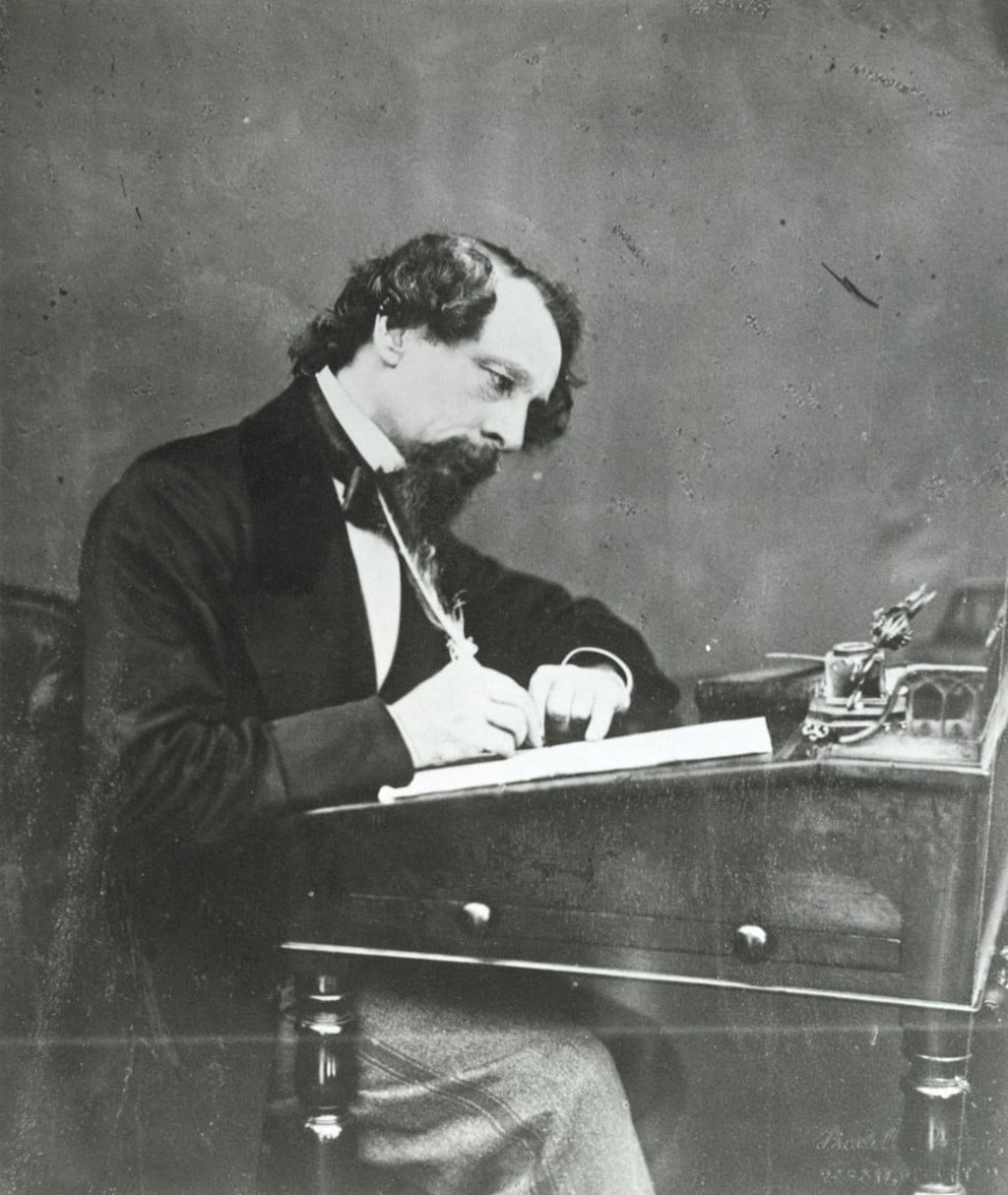 A better-known portrait of Dickens as an older man. Photo: Alamy