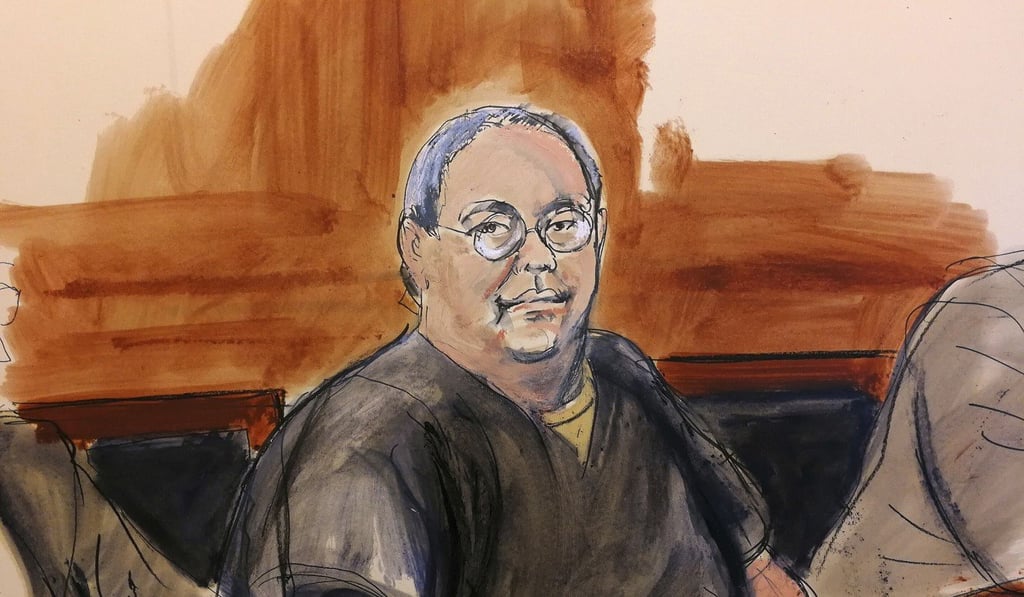 A courtroom sketch of Ho earlier this year. Jury selection in his trial is expected to begin on Monday in New York. Photo: AP A courtroom sketch of Ho earlier this year. Jury selection in his trial is expected to begin on Monday in New York. Photo: AP