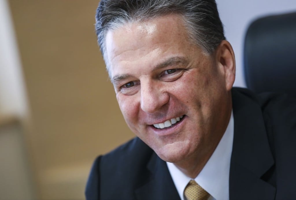 Interview with Modern Terminals’ Group Managing Director Peter Levesque in Kwai Chung on 5 October 2018. Photo:SCMP/Jonathan Wong