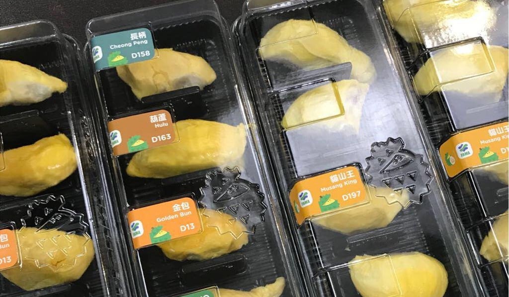 Fragrant offerings from Durian BB in Kwun Tong, a café specialised in the 'King of Fruits'. Fragrant offerings from Durian BB in Kwun Tong, a café specialised in the 'King of Fruits'.