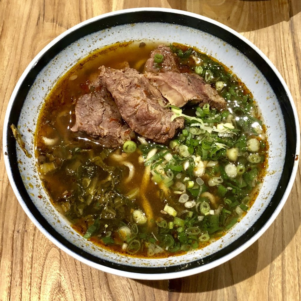 Beef noodles at What to Eat. Photo: Martin Choi