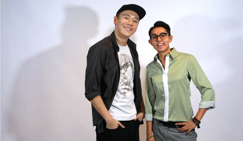 Former addicts Ernest Chang (left) and Mehek Gidwani. Photo: Xiaomei Chen