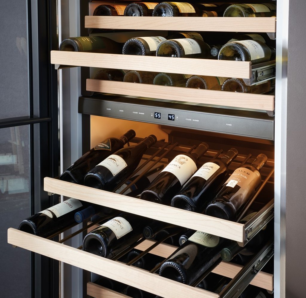 Wine collectors would be wise to invest in Sub-Zero’s humidity-controlling wine fridge.