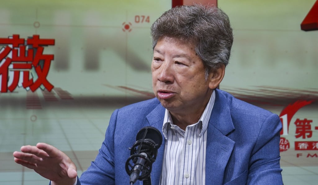 Exco member Ronny Tong said Eddie Chu’s pledge to China was contradictory as he had also defended the right to advocate for Hong Kong’s independence. Photo: Xiaomei Chen