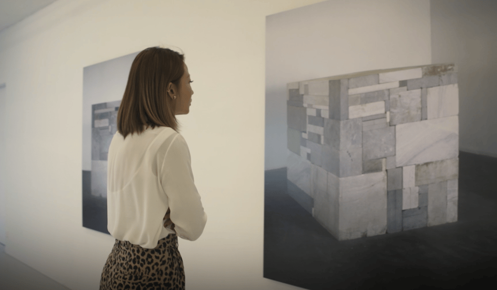 Sham checking out Osage Gallery in Kwun Tong. Sham checking out Osage Gallery in Kwun Tong.