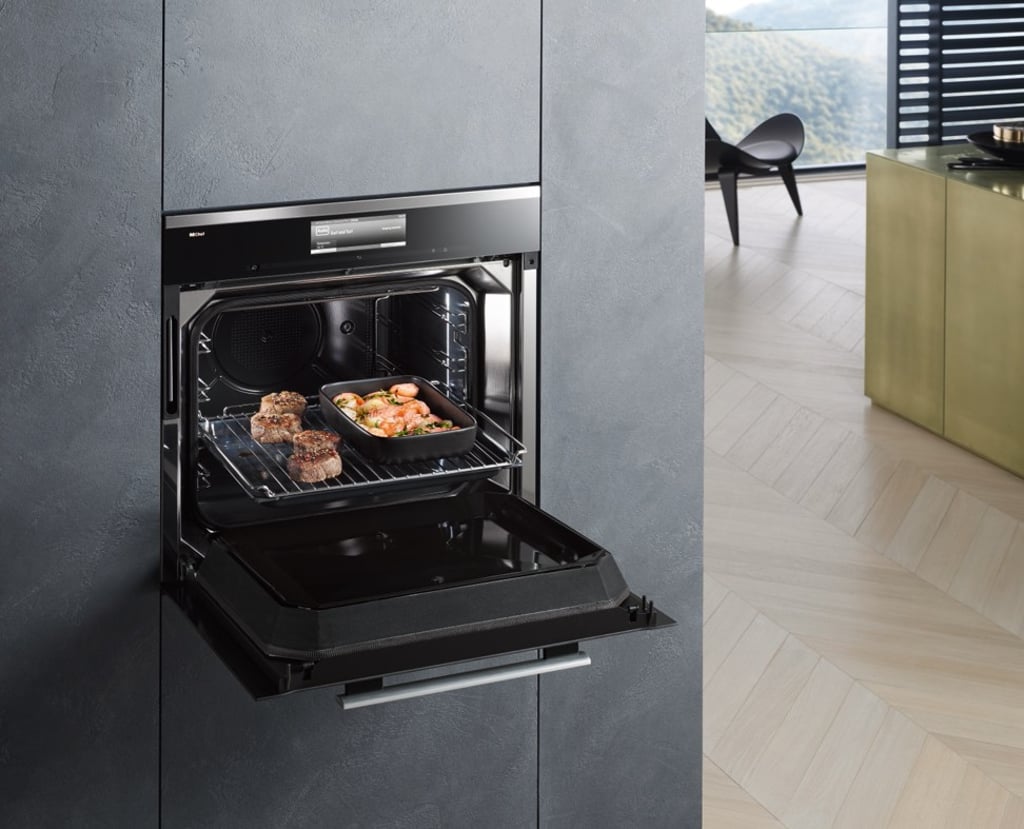 Miele’s hi-tech oven is about functionality and aesthetics.
