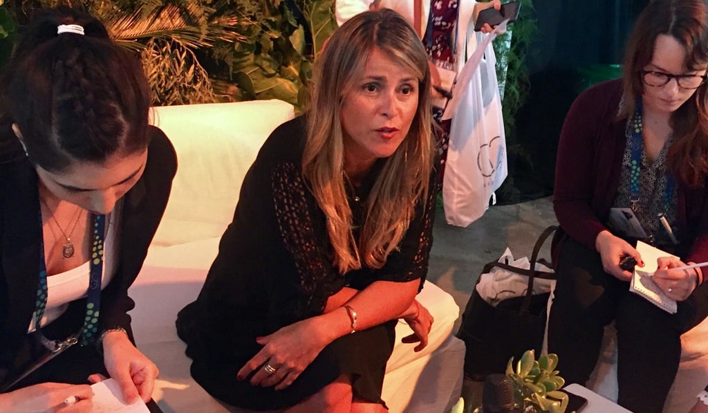 Argentine international trade secretary Marisa Bircher discussing her country’s relationships with China and the US: ‘We are looking to increase trade and investments with both.’ Photo: Jodi Xu Klein/SCMP