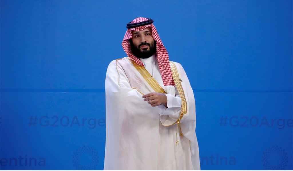 Saudi Arabia’s Crown Prince Mohammed bin Salman waiting alone for the family photo during the G20 summit in Buenos Aires, Argentina on November 30, 2018. Photo: Reuters