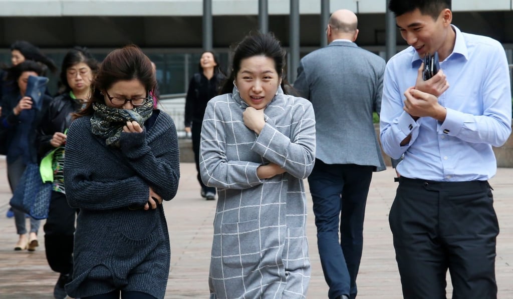 Wind, rain and cold weather are expected to hit the city as an intense winter storm approaches. Photo: David Wong