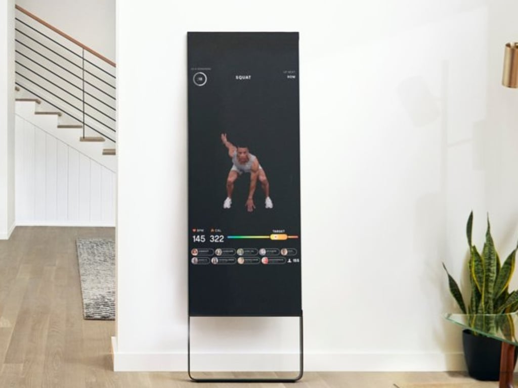 Mirror mirror on the wall is the device that livestreams exercise classes in the home any good South China Morning Post