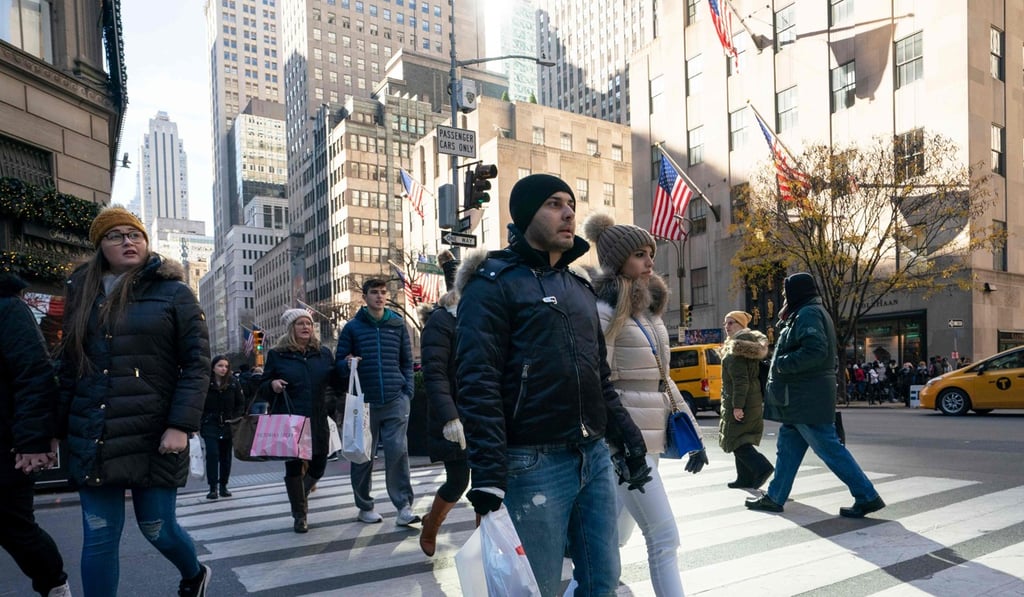 America imports 41 per cent of its clothing, and 72 per cent of its footwear. Photo: AFP America imports 41 per cent of its clothing, and 72 per cent of its footwear. Photo: AFP